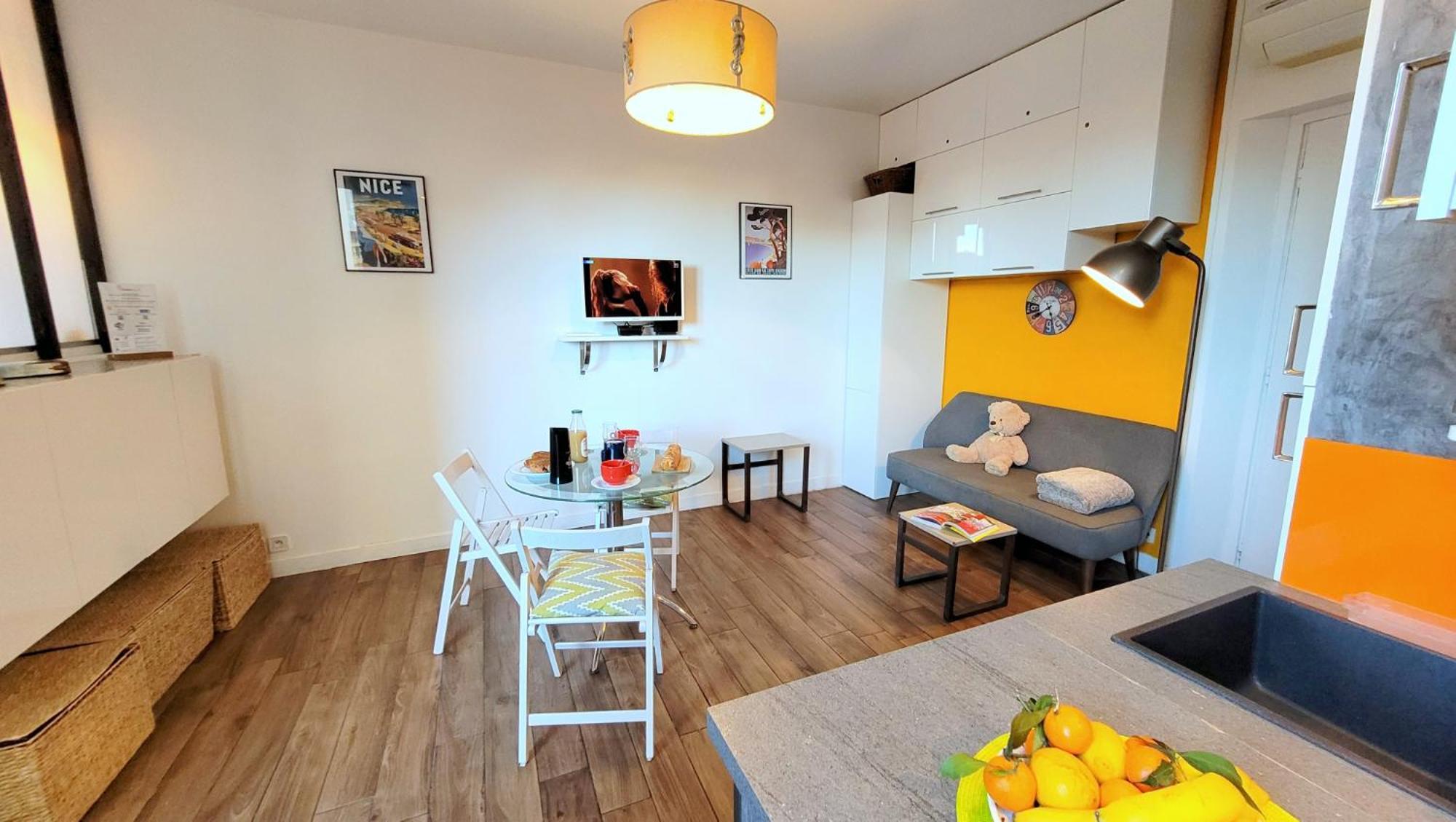 Ze Perfect Place - Ideal ! 2 Pieces Antiquaires, Port Garibaldi Niza Exterior foto