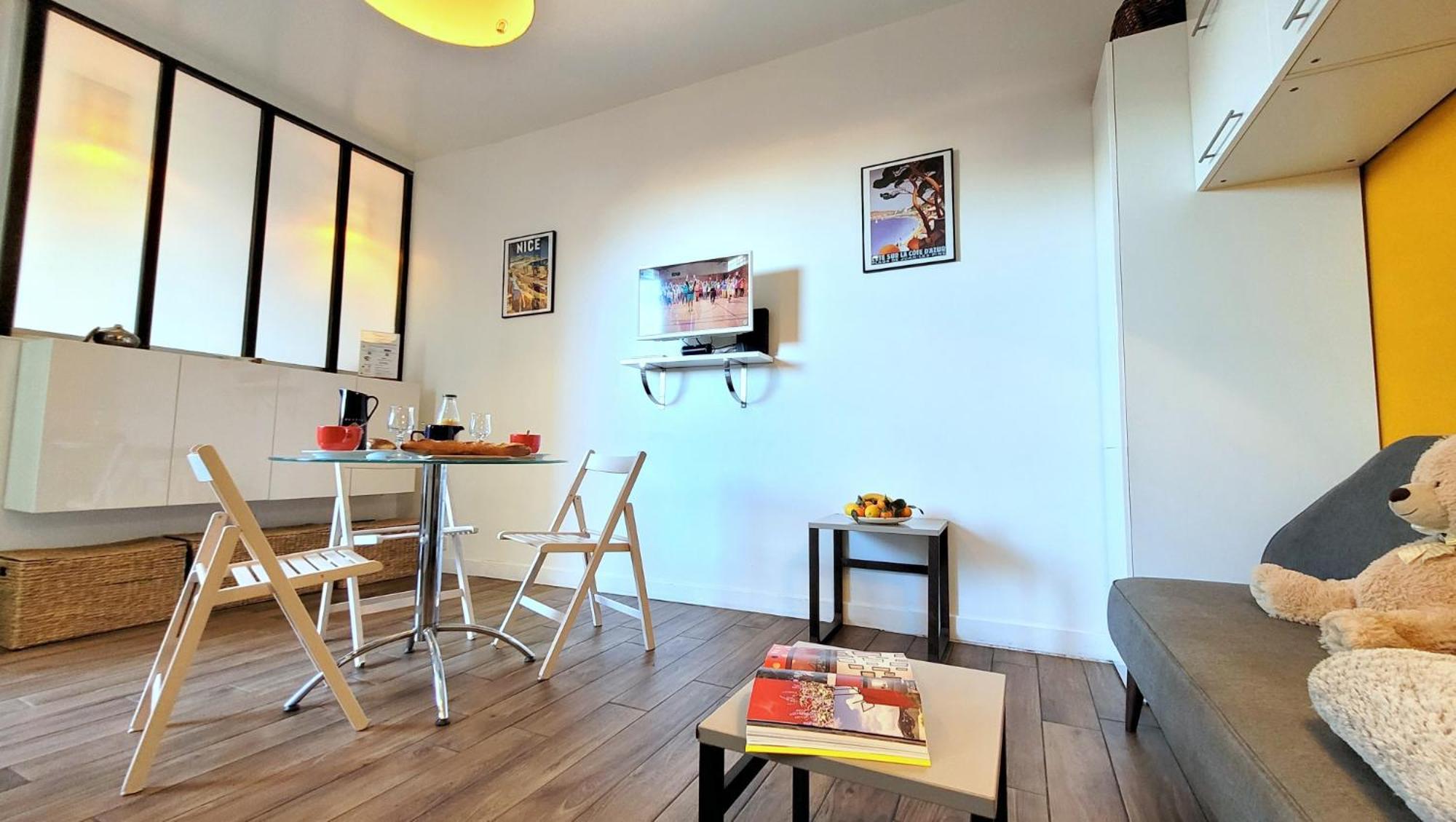 Ze Perfect Place - Ideal ! 2 Pieces Antiquaires, Port Garibaldi Niza Exterior foto